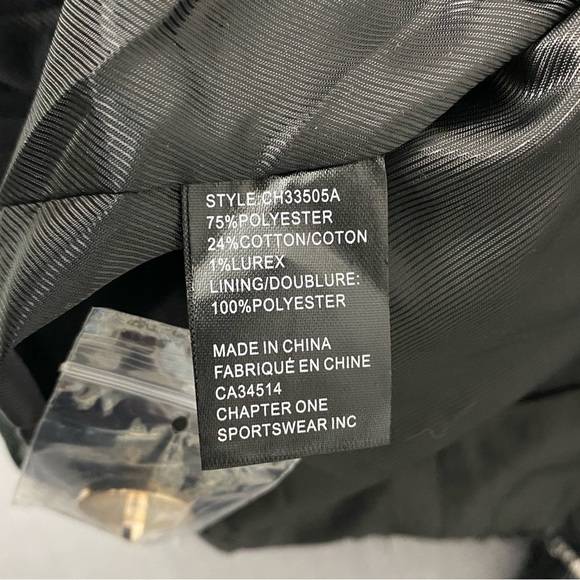 Autres Filles Blazer Jacket NEW Womens Sz 1X Black and White Windowpane Check - Picture 7 of 9